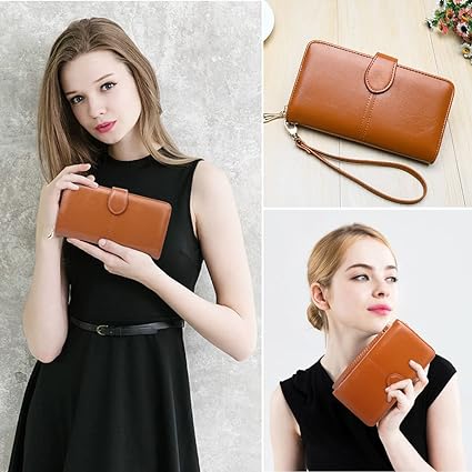 Portefeuille Éclat en Simili Cuir Ciré — coloris alternatif 1 | Maison Tanger