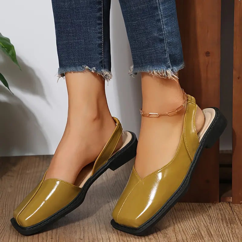 Sandales glamour parisiennes en cuir vegan - Maison Tanger