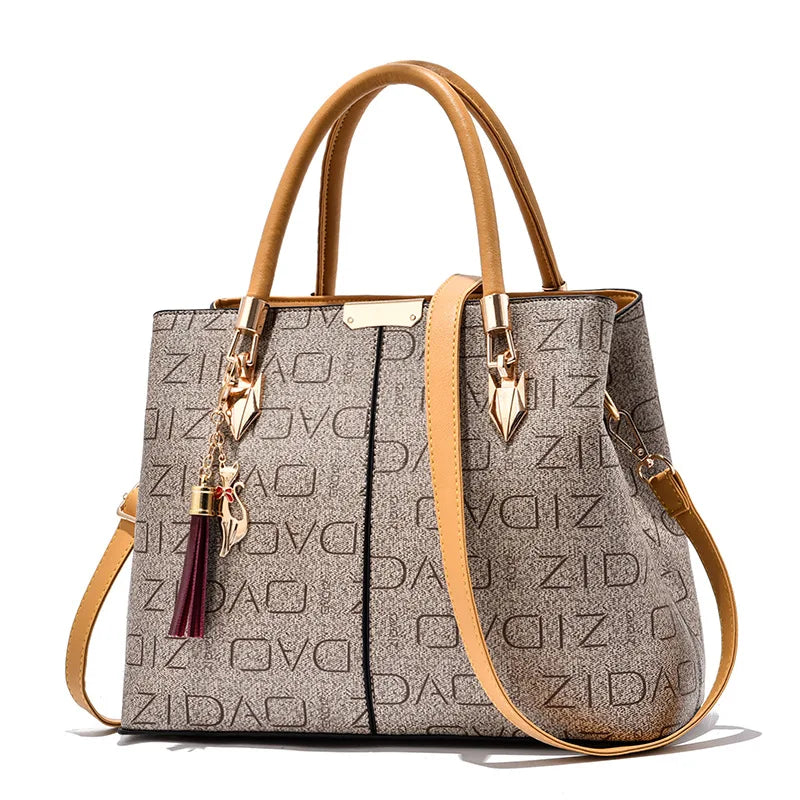 Sac Cabas Luxe vue arrière cuir vegan - Maison Tanger