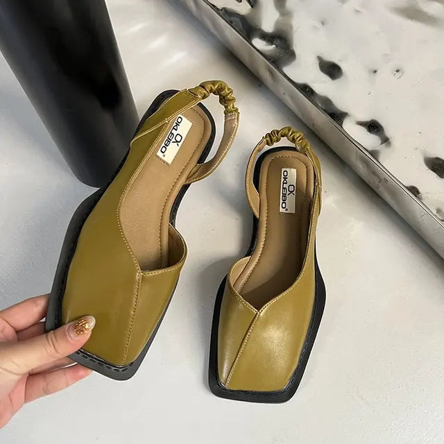 Sandales glamour parisiennes vue complète - Maison Tanger