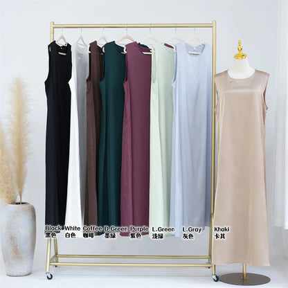 Abaya Colorée Fluide — Layla