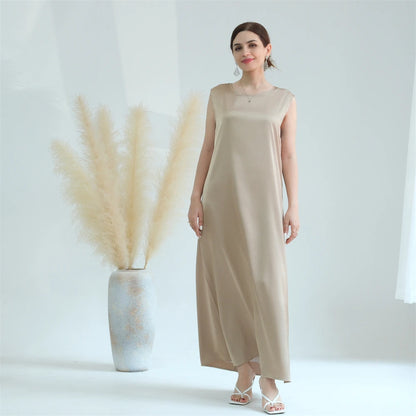 Abaya Colorée Fluide — Layla