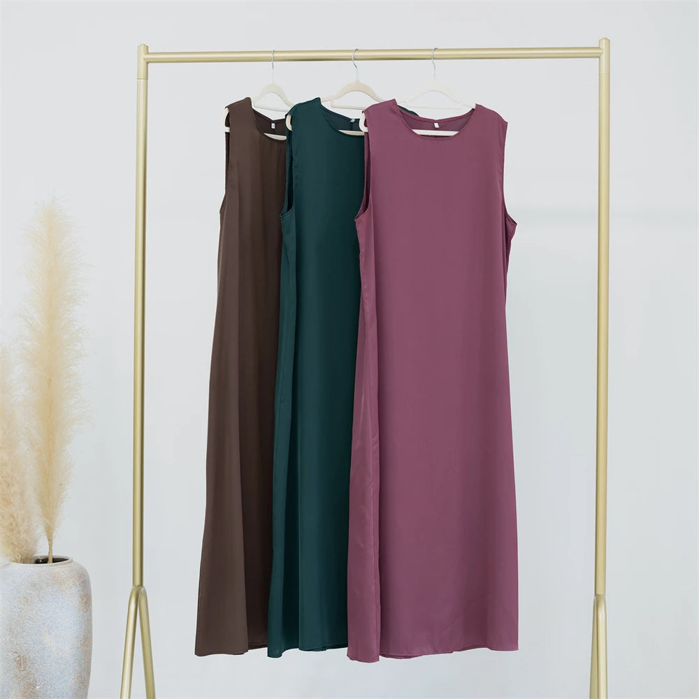 Abaya Colorée Fluide — Layla