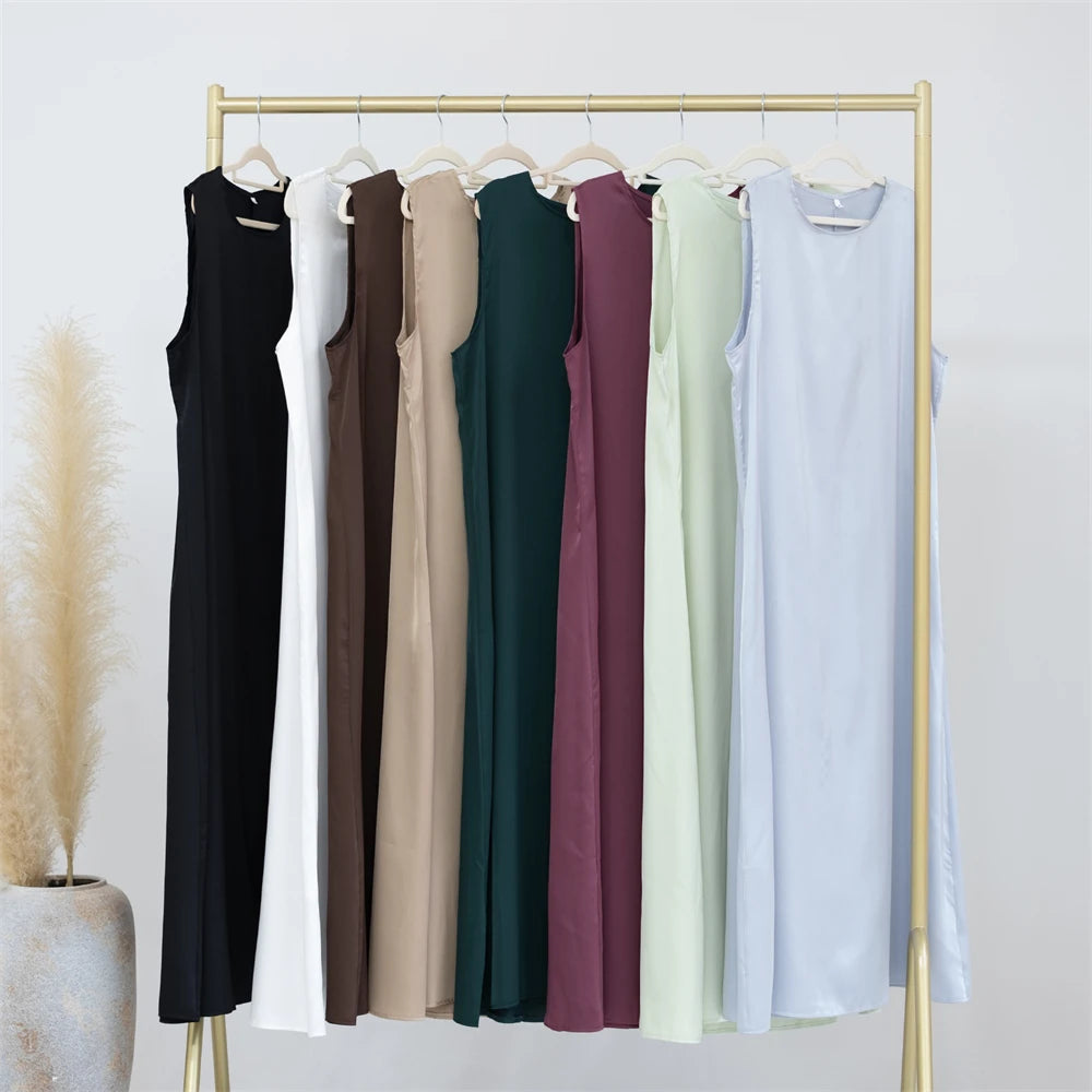 Abaya Colorée Fluide — Layla
