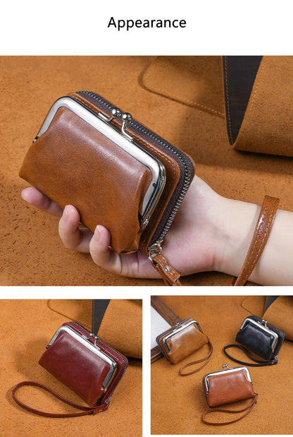 Portefeuille Compact à Dragonne — Yasmina