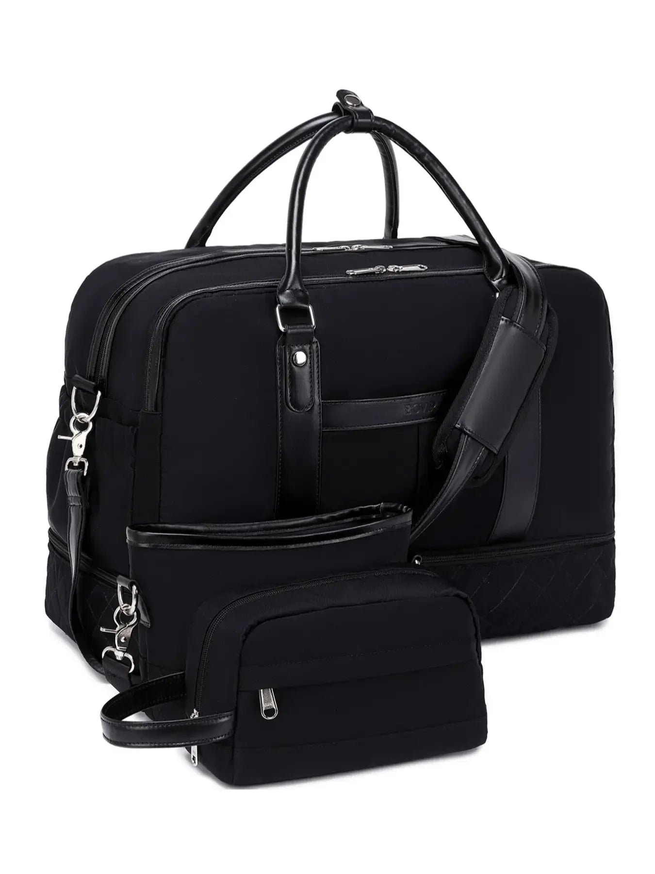 Sac Bovip détail cuir vegan grainé - Maison Tanger
