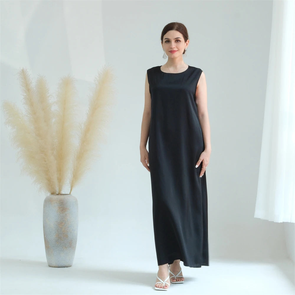 Abaya Colorée Fluide — Layla