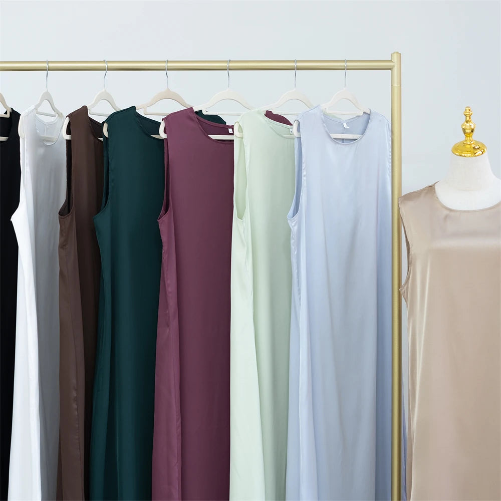Abaya Colorée Fluide — Layla