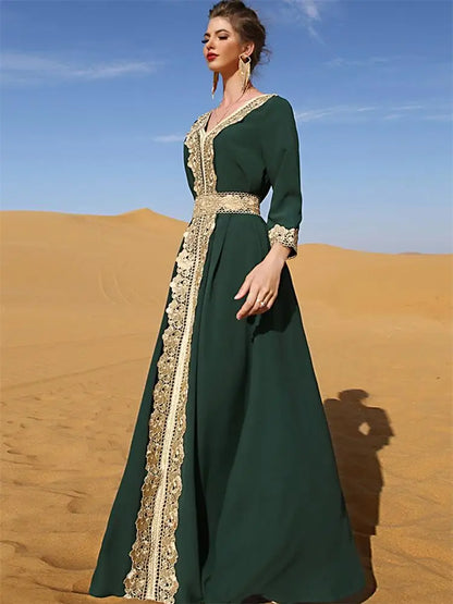 Essahrawiya Kaftan vue de face - Maison Tanger