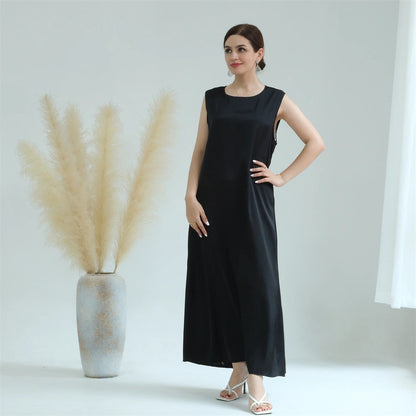 Abaya Colorée Fluide — Layla