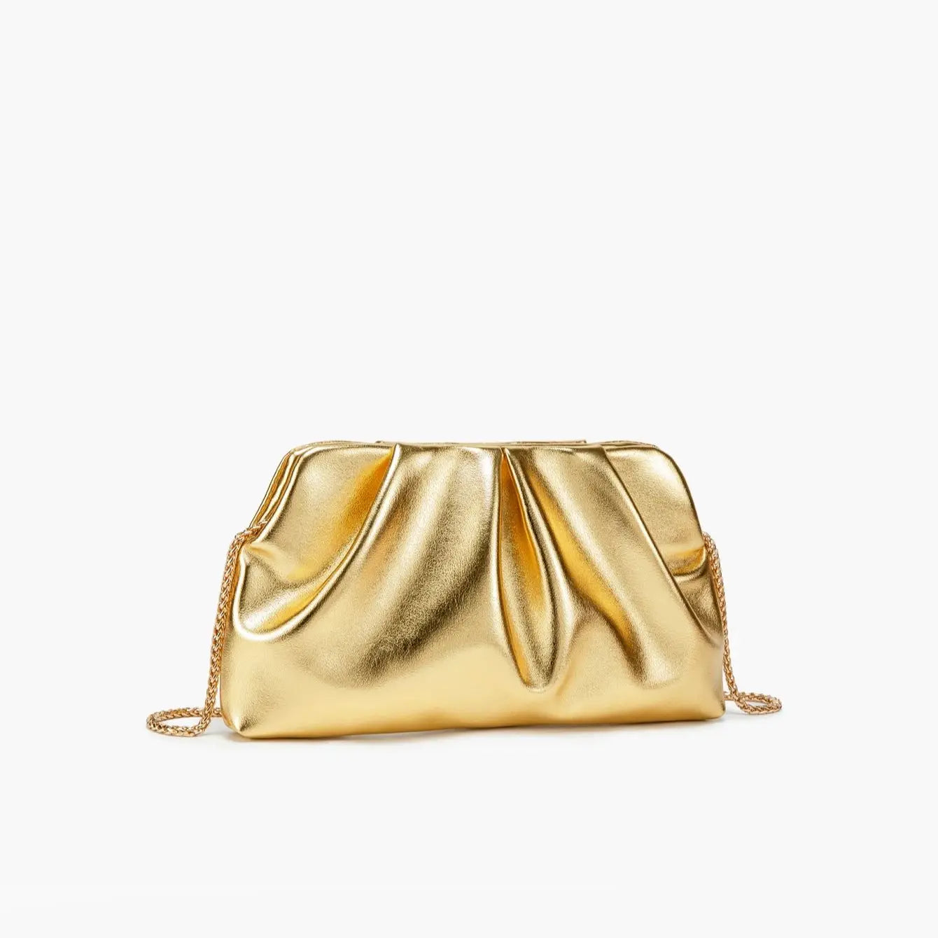 Pochette Nuage Lina — vue 4, détail du plissé