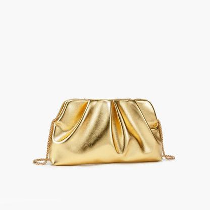 Pochette Nuage Lina — vue 4, détail du plissé