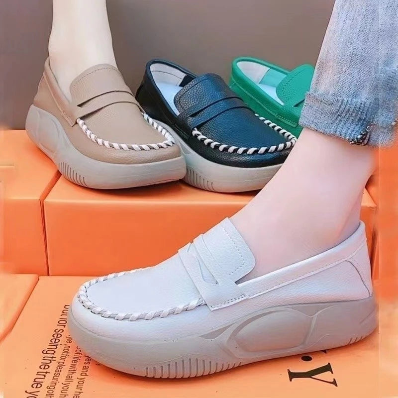 Mocassin Ortho porté vue dessus - Maison Tanger