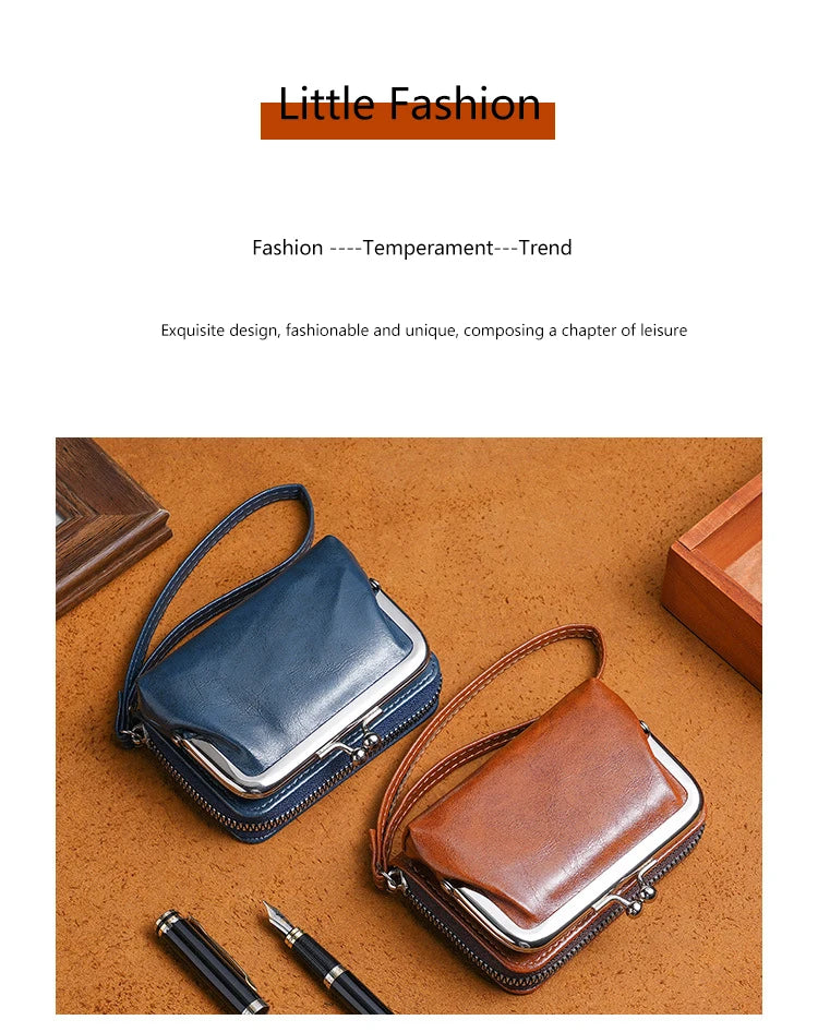 Portefeuille Compact à Dragonne — Yasmina
