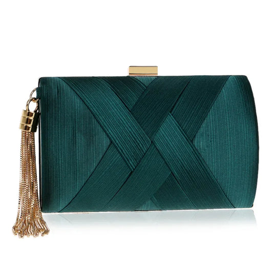 Sac Nuit Glamour soirée en cuir vegan - Maison Tanger