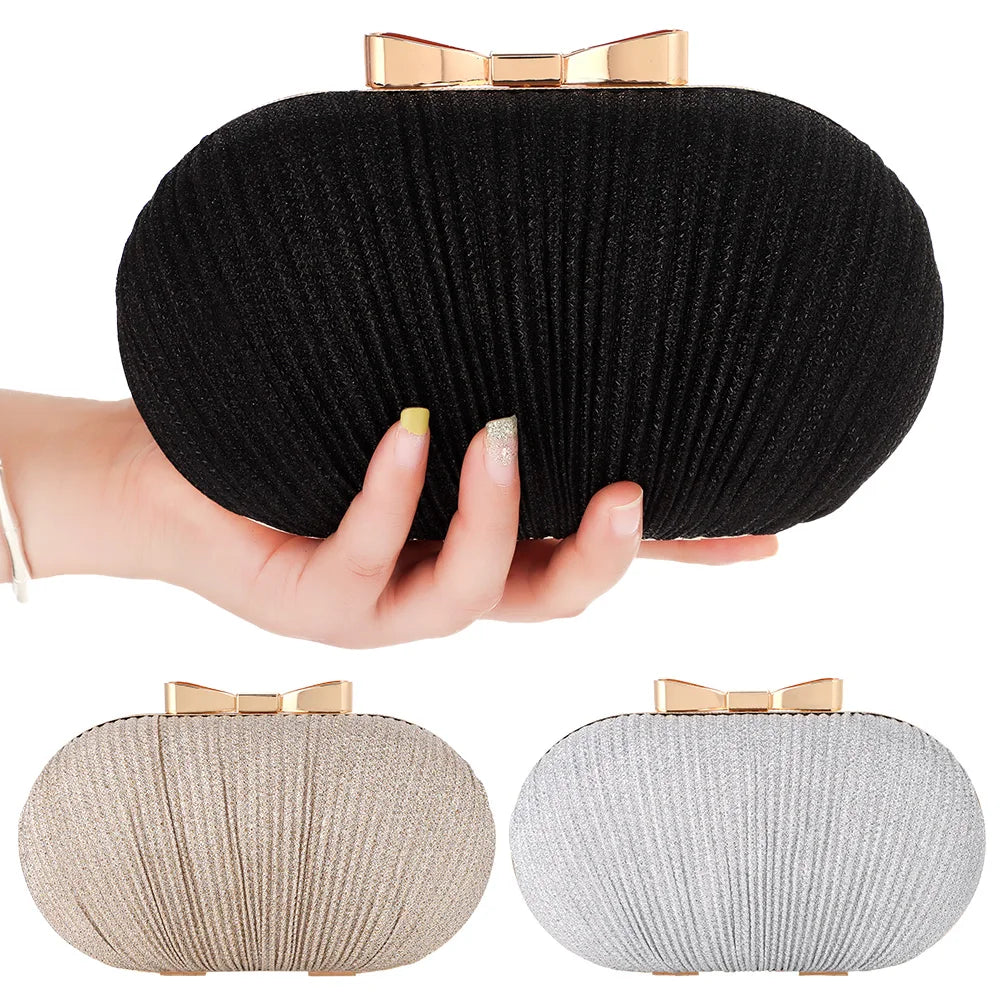 Pochette Noor finition strass — vue de face