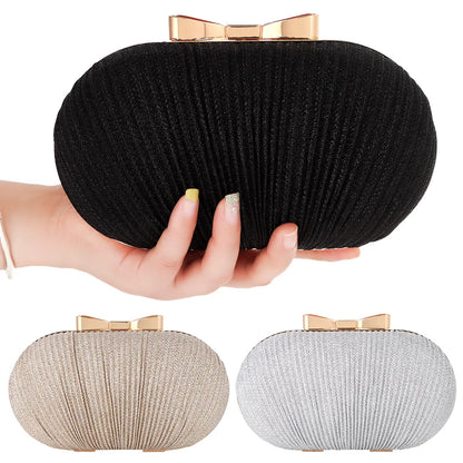 Pochette Noor finition strass — vue de face