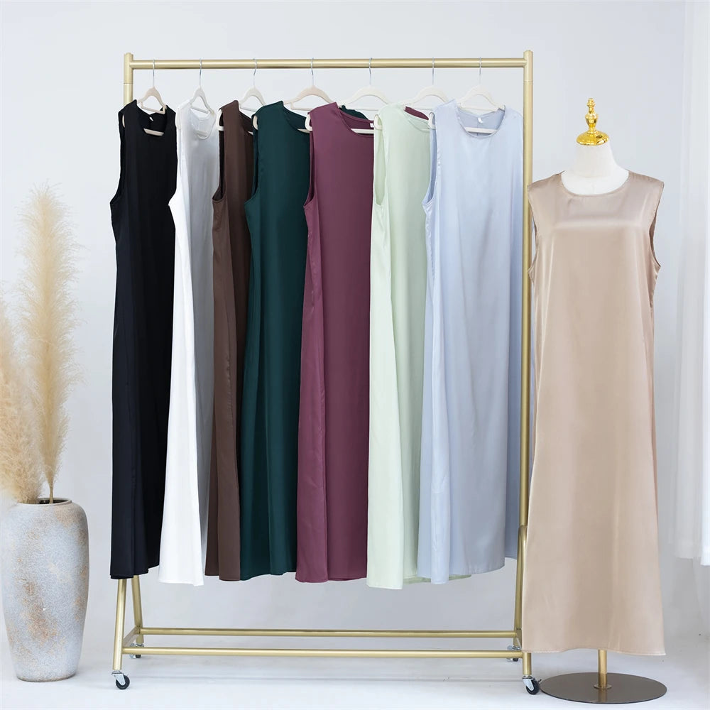 Abaya Colorée Fluide — Layla