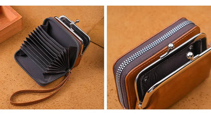 Portefeuille Compact à Dragonne — Yasmina