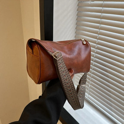 Sac Bandoulière poche extérieure détail - Maison Tanger