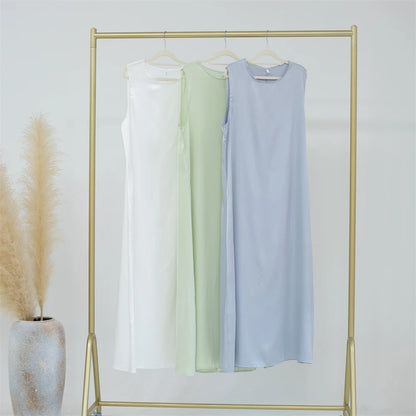 Abaya Colorée Fluide — Layla