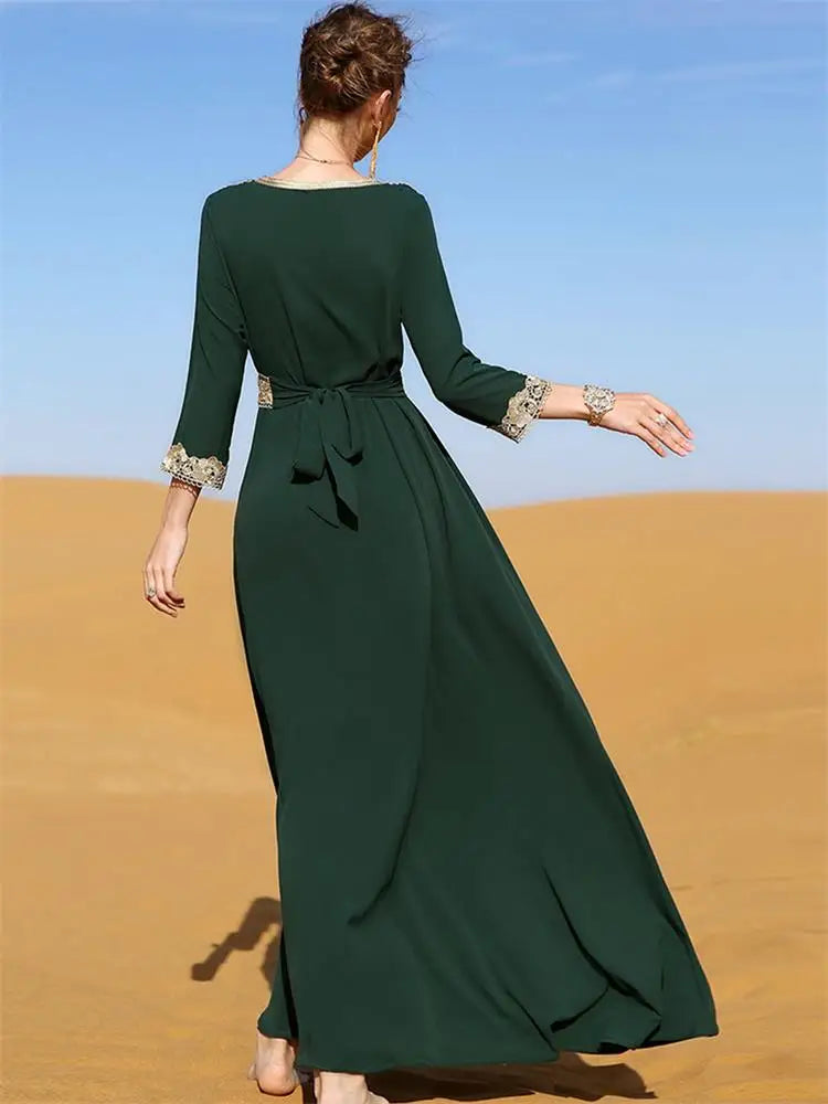 Essahrawiya Kaftan vue de dos - Maison Tanger