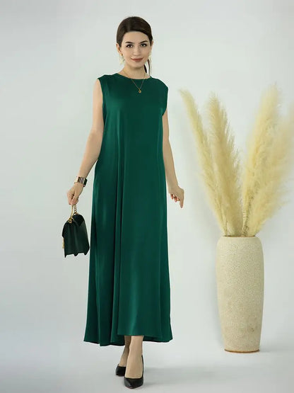 Abaya Colorée Fluide — Layla