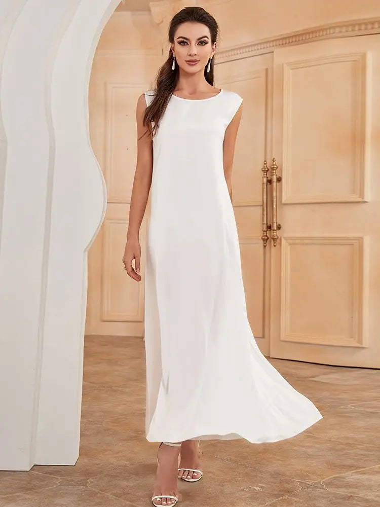 Essamlaliya Abaya détail broderie dorée - Maison Tanger