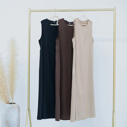 Abaya Colorée Fluide — Layla